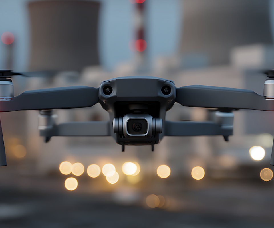 Site Secure via Seris kritieke infrastructuur beveiliging Drone
